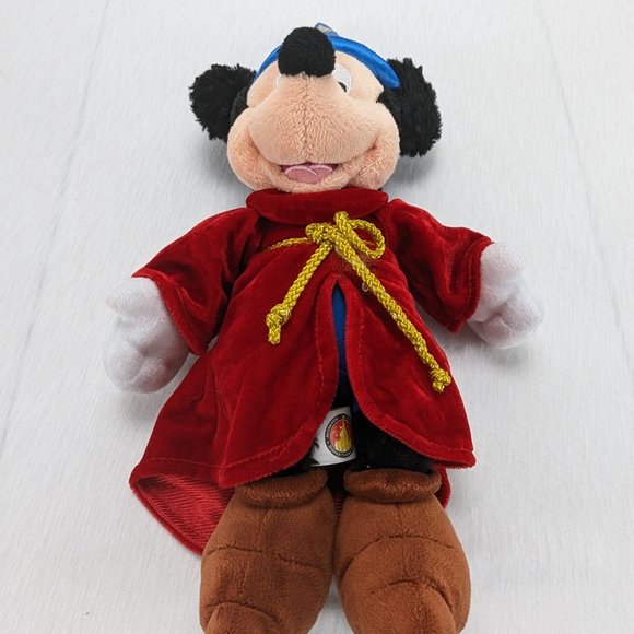 Disney Mickey Mouse Sorcerer's Apprentice Plush Stuffed Animal 14" Disneyland - Picture 3 of 9